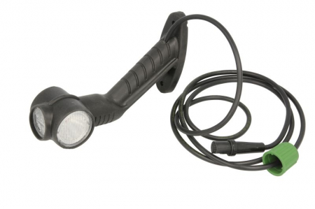 Lumina delimitare dreapta; SUPERPOINT III, portocaliu/rosu/alb, LED lungime cablu 1500mm, pe brațul lung, 24V (conector: ASS2, SUPERPOINT III) [2]