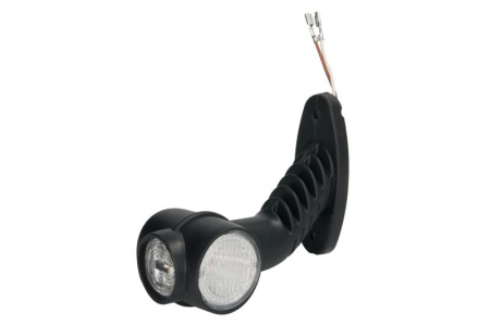 Lumina delimitare dreapta; SUPERPOINT III, rosu/alb, LED lungime cablu 200mm, pe brațul mediu-lung, 24V (SUPERPOINT III) [2]