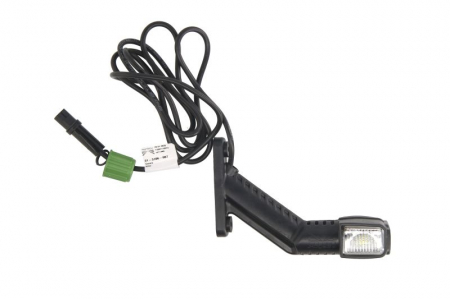 Lumina delimitare dreapta; SUPERPOINT IV, portocaliu/rosu/alb, LED lungime cablu 2000mm, pe brațul lung, 12/24V (conector: ASS2, SUPERPOINT IV) [1]