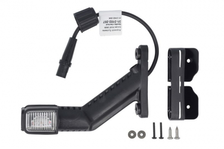 Lumina delimitare dreapta; SUPERPOINT IV, portocaliu/rosu/alb, LED, pe brațul lung, 12/24V Piese Auto - Lumina delimitare dreapta; SUPERPOINT IV, portocaliu/rosu/alb, LED, pe brațul lung, 12/24V