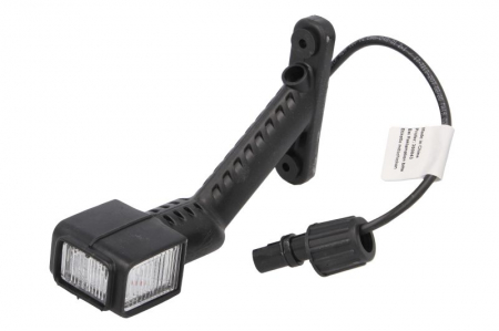 Lumina delimitare dreapta; SUPERPOINT IV, portocaliu/rosu/alb, LED, pe brațul lung, 12/24V [2]