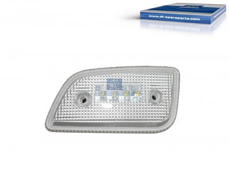 Piese Auto - Lumina delimitare stanga, alb potrivit MERCEDES ACTROS MP4 / MP5 07.11-