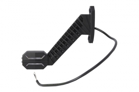 Iluminat auto - Lumina delimitare stanga; Dragon, forma: dreptunghiular, portocaliu/rosu/alb, LED lungime cablu 500mm, pe brațul lung, 12/24V (IP68, Dragon)