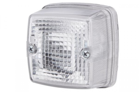 Lumina delimitare stanga/dreapta; alb; C5W/Halogen; inaltime 51; latime 84; adancime 84; surub/fixare orizontala/fixare verticala; 12/ potrivit JOHN DEERE 1040, 1040F, 1040V, 1120, 1140, 1140F, 114 24 [2]