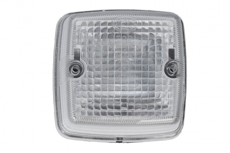 Proiectoare - Lumina delimitare stanga/dreapta; alb; C5W/Halogen; inaltime 51; latime 84; adancime 84; surub/fixare orizontala/fixare verticala; 12/ potrivit JOHN DEERE 1040, 1040F, 1040V, 1120, 1140, 1140F, 114 24