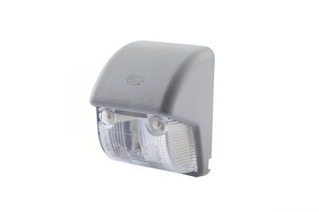 Lumina delimitare stanga/dreapta, alb, Halogen/R10W, inaltime 48mm; latime 68mm; adancime 54mm, surub/fixare verticala, 12/24V (IP5K9K) [0]