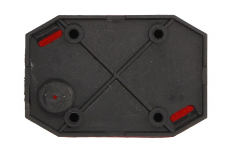 Lumina delimitare stanga/dreapta; FLEXIPOINT, forma: dreptunghiular, rosu, inaltime 64mm; latime 44mm; adancime 28mm (FLEXIPOINT) [1]