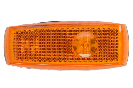 Iluminat auto - Lumina delimitare stanga/dreapta, forma: dreptunghiular, portocaliu, LED 24V potrivit IRIZAR I6, I8 05.10-