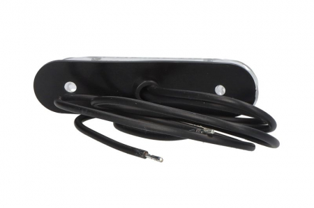 Lumina delimitare stanga/dreapta, forma: oval, alb, LED, inaltime 17,1mm; latime 65mm; adancime 14mm lungime cablu 300mm, 12/24V (IP68) [1]