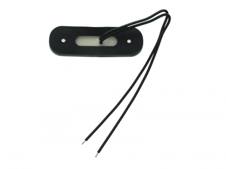 Lumina delimitare stanga/dreapta, forma: oval, alb, LED, inaltime 24,2mm; latime 83,8mm; adancime 10,4mm 12/24V [1]