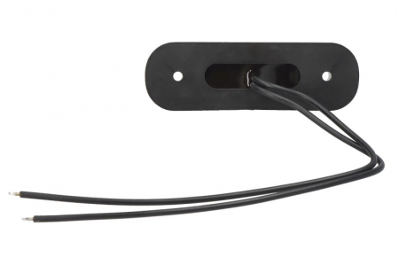 Lumina delimitare stanga/dreapta, forma: oval, fumuriu/alb, LED, inaltime 24,2mm; latime 83,8mm; adancime 10,4mm lungime cablu 230mm, 12/24V (IP66/IP68) [1]