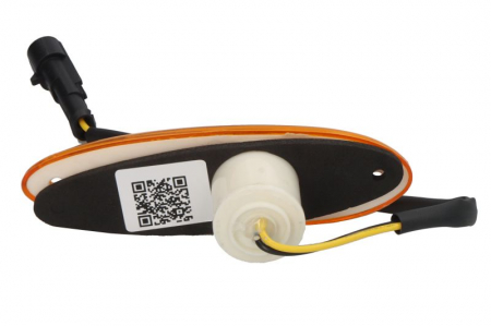 Lumina delimitare stanga/dreapta, forma: oval, portocaliu, LED fara prindere, 24V (conector: SUPERSEAL 2PIN) potrivit SCANIA IRIZAR CENTURY, IRIZAR I4, IRIZAR PB 03.06- [1]
