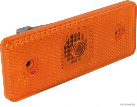 Piese Auto - Lumina delimitare stanga/dreapta, galben, W3W, inaltime 41mm; latime 110mm; adancime 7,5/35,2/110mm, fixare orizontala, 12/24V
