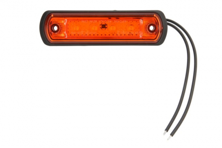 Lumina delimitare stanga/dreapta, portocaliu, LED, inaltime 31mm; latime 110mm; adancime 13mm lungime cablu 220mm, 12/24V Piese Auto - Lumina delimitare stanga/dreapta, portocaliu, LED, inaltime 31mm; latime 110mm; adancime 13mm lungime cablu 220mm, 12/24V