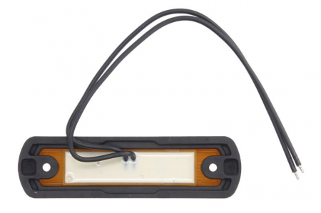 Lumina delimitare stanga/dreapta, portocaliu, LED, inaltime 31mm; latime 110mm; adancime 13mm lungime cablu 220mm, 12/24V (tip: neon) [1]