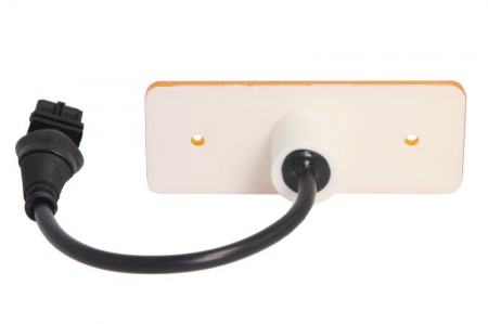Lumina delimitare stanga/dreapta, portocaliu, LED, inaltime 41mm; latime 110mm; adancime 7mm lungime cablu 220mm, fara prindere, potrivit MERCEDES TOURINO (O 510) 01. (cu fire, conector: AMP 2PIN) 24V [1]