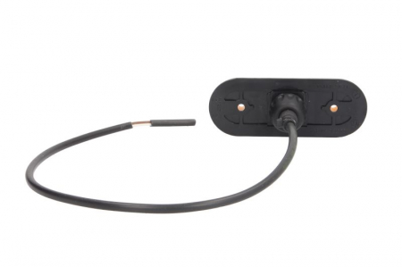 Lumina delimitare stanga/dreapta, portocaliu, LED, inaltime 44mm; latime 119mm; adancime 18mm lungime cablu 500mm, fara prindere, 24V [1]