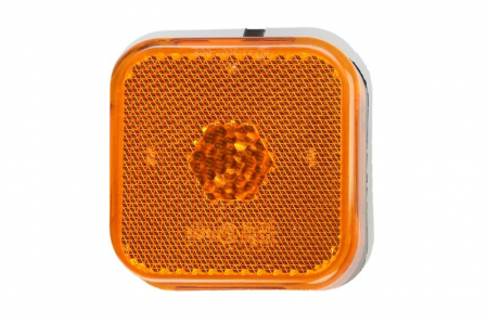 Iluminat auto - Lumina delimitare stanga/dreapta, portocaliu, W5W, inaltime 65mm; latime 65mm, lungime cablu 151mm, 24V (cu fire) potrivit MAN F2000, L2000, M 2000 L, M 2000 M, TGA, TGS I, TGX I 06.93-