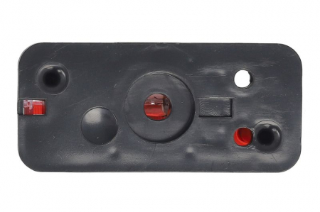 Lumina delimitare stanga/dreapta, rosu/alb, Halogen/T4W, inaltime 68mm; latime 42mm; adancime 37mm, potrivit NEOPLAN TRANSLINER; FENDT 1000, 500, 700, 800, 900; JOHN DEERE 6000 dupa 1990 24V [1]