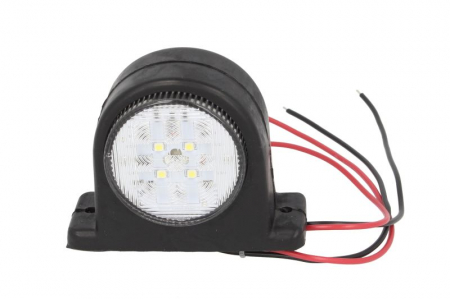 Lumina delimitare stanga/dreapta, rosu/alb, LED, inaltime 67,2mm; latime 86mm; adancime 44,3mm, 12/24V [1]