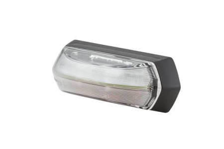 Lumina delimitare stanga/dreapta, rosu/alb, LED, inaltime 99,2mm; latime 37,5mm; adancime 37,7mm 24V [0]
