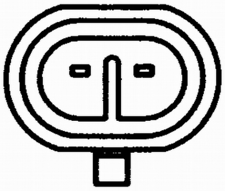 Lumina delimitare stanga/dreapta, rosu/alb, LED, inaltime 99,2mm; latime 37,5mm; adancime 37,7mm, 12V [3]