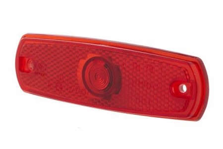 Lumina delimitare stanga/dreapta, rosu, Halogen/W5W, inaltime 38mm; latime 11mm; adancime 126mm 24V (IP5K9K) [0]