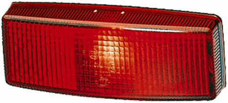 Proiectoare - Lumina delimitare stanga/dreapta; rosu; Halogen/W5W; inaltime 40; latime 25; adancime 110; fixare orizontala/fixare verticala; fara prindere; 12V (fara bec)