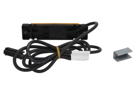 Lumina delimitare stanga/dreapta; UNIFAB, forma: dreptunghiular, portocaliu, LED, inaltime 32mm; latime 130mm lungime cablu 1500mm, fara prindere, 10/12/24/30V (conector: CLICK-IN/P&R, IP6K9K, UNIFAB) [1]