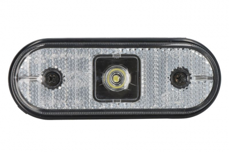 Lumina delimitare stanga/dreapta; UNIPOINT I, alb, LED, inaltime 44mm; latime 119mm; adancime 18mm fara prindere, 24V (UNIPOINT I) Piese Auto - Lumina delimitare stanga/dreapta; UNIPOINT I, alb, LED, inaltime 44mm; latime 119mm; adancime 18mm fara prindere, 24V (UNIPOINT I)