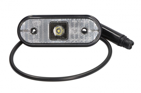 Lumina delimitare stanga/dreapta; UNIPOINT I, alb, LED, lungime cablu 500mm (conector: ASS3 3PIN, UNIPOINT I) Piese Auto - Lumina delimitare stanga/dreapta; UNIPOINT I, alb, LED, lungime cablu 500mm (conector: ASS3 3PIN, UNIPOINT I)