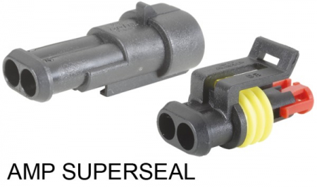 Lumina delimitare stanga, galben, LED, inaltime 16mm; latime 205mm; adancime 34mm, fixare orizontala/to screw, lungime cablu 250mm, 12/24V (conector: AMP, IP6K7/IPX9K) potrivit IVECO S-WAY 07.19- [1]