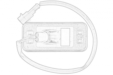 Lumina delimitare stanga, galben, W5W, 12/24V potrivit IVECO EUROSTAR, EUROTECH MH, EUROTECH MP, STRALIS I, TRAKKER I 01.92- [1]
