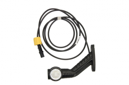 Lumina delimitare stanga, portocaliu/rosu/alb, LED, inaltime 15,5mm lungime cablu 2000mm, pe brațul lung, 24V Piese Auto - Lumina delimitare stanga, portocaliu/rosu/alb, LED, inaltime 15,5mm lungime cablu 2000mm, pe brațul lung, 24V