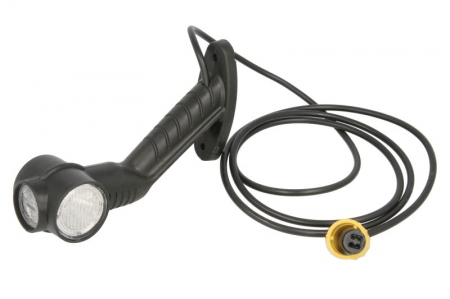 Lumina delimitare stanga; SUPERPOINT III, portocaliu/rosu/alb, LED lungime cablu 1500mm, pe brațul lung, 24V (conector: ASS2, SUPERPOINT III) [2]