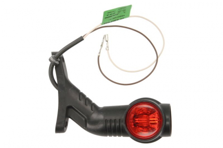 Lumina delimitare stanga; SUPERPOINT III, portocaliu/rosu/alb, T4W brat scurt, 24V (SUPERPOINT III) [1]