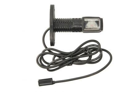 Lumina delimitare stanga; SUPERPOINT IV, portocaliu/rosu/alb, LED lungime cablu 2000mm, pe brațul mediu-lung, 12/24V (conector: CLICK-IN, SUPERPOINT IV) [1]