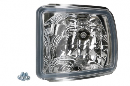 Iluminat auto - Lumina lucru (H27, 12V, lungime: 123mm, inaltime: 115mm, adancime: 121mm, cu bec; stanga) potrivit JOHN DEERE 5000, 6000