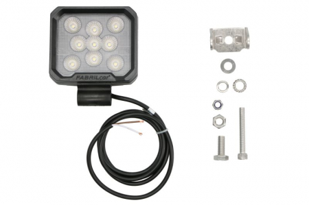 Lumina lucru (LED, 10/30V, 9-59V, 16W, 1500lm, numar diode: 9, lungime: 85mm, inaltime: 98mm, latime: 110mm, adancime: 40mm, lungime cablu: 1,5m, lumina dispersata; carcasa plastic) potrivit ADR WORKF Piese Auto - Lumina lucru (LED, 10/30V, 9-59V, 16W, 1500lm, numar diode: 9, lungime: 85mm, inaltime: 98mm, latime: 110mm, adancime: 40mm, lungime cablu: 1,5m, lumina dispersata; carcasa plastic) potrivit ADR WORKF