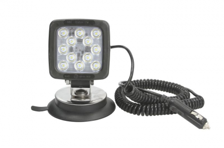 Lumina lucru (LED, 12/24V, 17W, 1750lm, numar elemente LED: 12, lungime: 101mm, inaltime: 101mm, adancime: 60mm, cu comutator; cu dop; cu fir spiralat de 3m; montabil cu magnet) Piese Auto - Lumina lucru (LED, 12/24V, 17W, 1750lm, numar elemente LED: 12, lungime: 101mm, inaltime: 101mm, adancime: 60mm, cu comutator; cu dop; cu fir spiralat de 3m; montabil cu magnet)