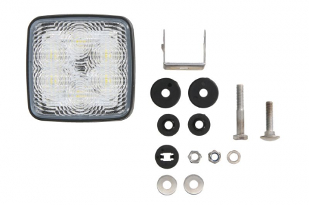 Iluminat auto - Lumina lucru (LED, 12/24V, 22W, 1600lm, numar elemente LED: 12, lungime: 104mm, inaltime: 105mm, adancime: 51mm, lungime cablu: 0,5m)