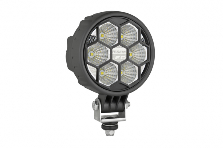 Piese Auto - Lumina lucru (LED, 12/24V, 28W, 2500lm, numar elemente LED: 6, adancime: 74mm, diametru: 117mm, lungime cablu: 0,5m, cadru din plastic; carcasa din aliaj)