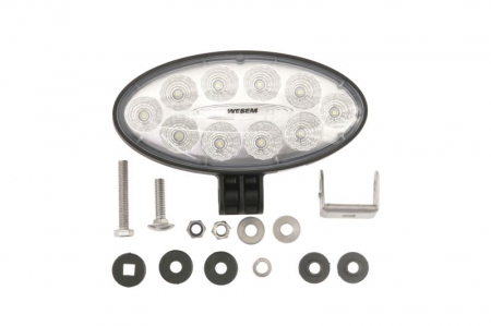 Lumina lucru (LED, 12/24V, 35W, 3000lm, numar elemente LED: 10, lungime: 176mm, inaltime: 87mm, adancime: 86mm, carcasa din aliaj; cu conector Deutsch; unghi de distributie a luminii 60 grade) se po [0]