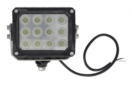 Piese Auto - Lumina lucru (LED, 12/24V, 60W, 7000lm, numar diode: 12x5W, inaltime: 133mm, latime: 107mm, adancime: 113mm, lungime cablu: 0,5m, lumina dispersata)