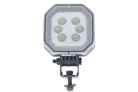 Iluminat auto - Lumina lucru (LED, 12/24V, 8W, 800lm, numar diode: 6, inaltime: 98mm, latime: 98mm, adancime: 53mm, 2 pin socket; lumina dispersata)