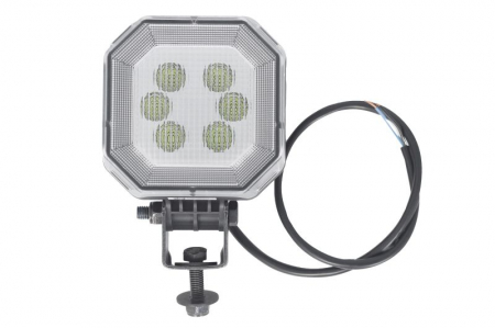 Iluminat auto - Lumina lucru (LED, 12/24V, 8W, 800lm, numar diode: 6, inaltime: 98mm, latime: 98mm, adancime: 53mm, lungime cablu: 0,2m, lumina dispersata)