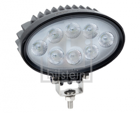 Iluminat auto - Lumina lucru (LED, 9V, 10-30V, 24W, 2600lm, numar diode: 8x3W, inaltime: 123mm, latime: 143mm, adancime: 63mm, oval; cu conector German)