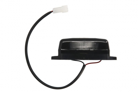 Piese Auto - Lumina numar inmatriculare (culoare: alb, culoare sticla: transparent, lungime cablu: 300mm)