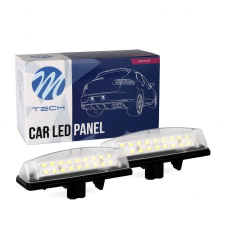 Lumina numar inmatriculare, culoare lumina: alb, 12V, cu aprobare circulatie potrivit LEXUS GS, IS I, IS SPORTCROSS, LS, RX; TOYOTA AVENSIS VERSO, CAMRY, PRIUS, YARIS VERSO 08.97- [1]