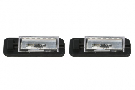 Lumina numar inmatriculare, culoare lumina: alb; set, 12V, cu aprobare circulatie potrivit BMW 3 (E36) 09.90-11.98 [2]